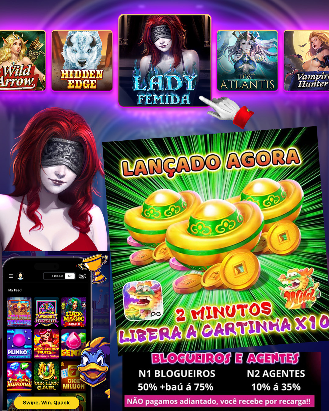 plataformas com bonus de cadastro 